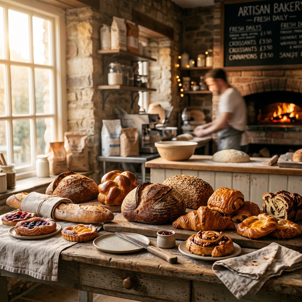 Fresh baked bread