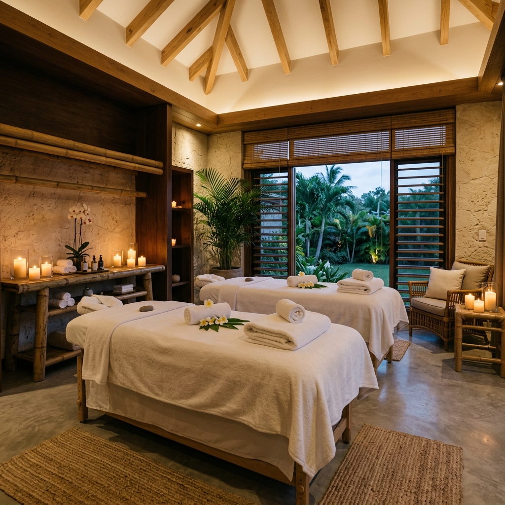 Tranquil Luxury Spa Room
